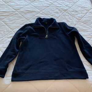 Talbots 3/4 zip pullover